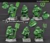 28/30mm Dwarf Farmers 3 Miniatures