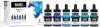 Acrylic Ink - Aqua Colors Set 6 X 30ml​
