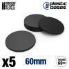 HDF 1,5mm Bases Round 60mm (5)