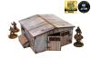 WW2 Normandy Large Tin Shed PREPAINTED