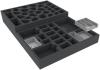 FELDHERR FOAM TRAY SET + TOKEN HOLDERS FOR WARHAMMER QUEST: BLACKSTONE FORTRESS - CORE GAME BOX