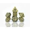 Illusory Metal Gold Poly Set - Sirius Dice