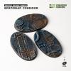 Spaceship Corridor Oval 75mm (x3)