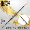 GOLD SERIES Siberian Kolinsky Brush - Size 2