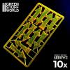 Charge and Retreat Arrows - Fluor Orange