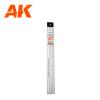 Half cane 1.00 x 350mm - STYRENE STRIP