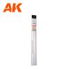 Angled 4 x 4 x 350mm - STYRENE STRIP