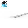 Strips 0.50 x 1.00 x 350mm - ABS STRIP